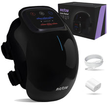 Load image into Gallery viewer, Joint Relief Knee Massager with Infrared Heat, Red Light & Vibration Massage Therapy (BLACK)
