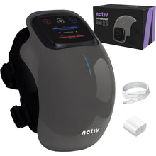 Load image into Gallery viewer, Joint Relief Knee Massager with Infrared Heat, Red Light & Vibration Massage Therapy (GRAY)