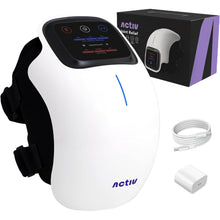 Load image into Gallery viewer, Joint Relief Knee Massager with Infrared Heat, Red Light & Vibration Massage Therapy (WHITE)